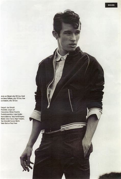 callum turner modeling